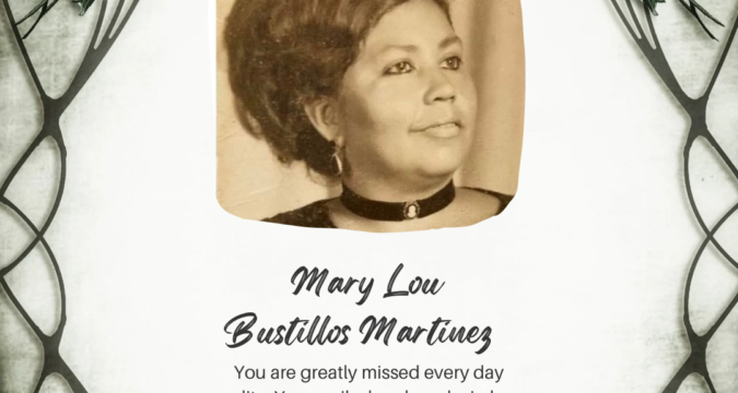 Our Firecracker, Mary Lou Bustillos Martinez